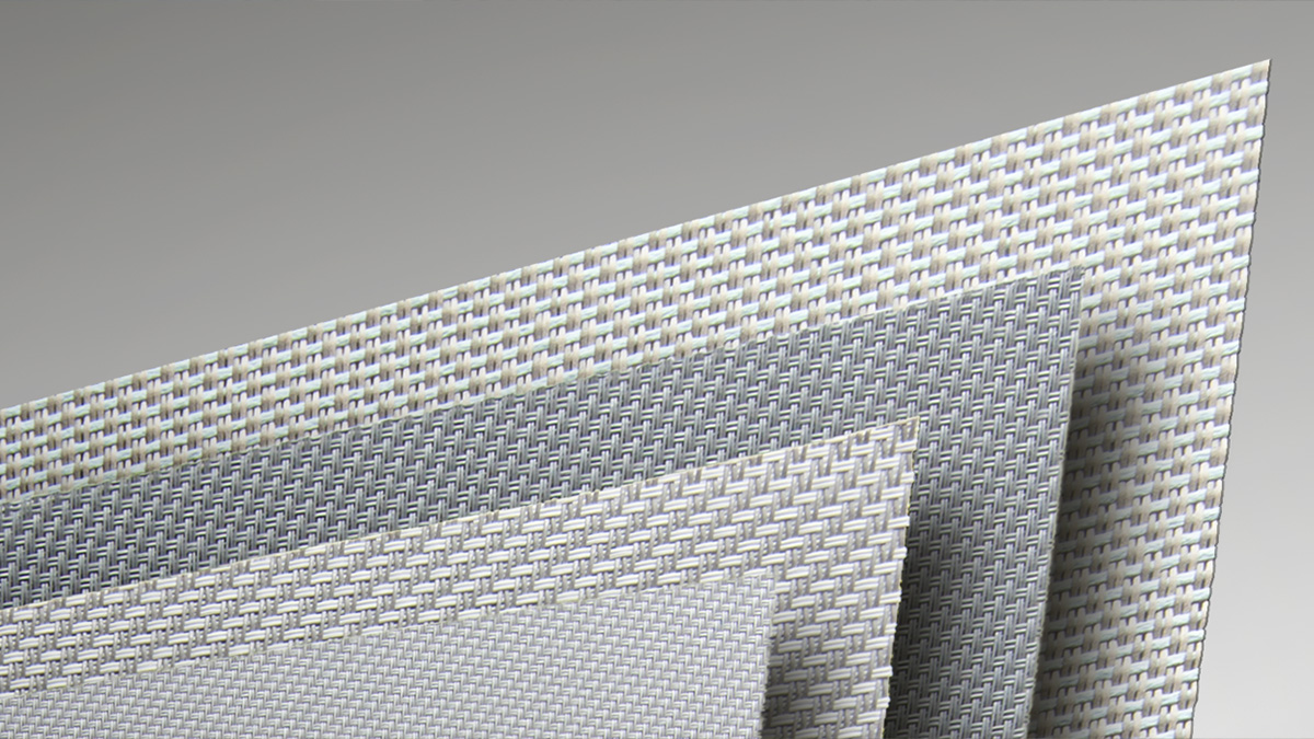 Bildquelle: ROMA KG ROMA Textilscreens Tuchmuster